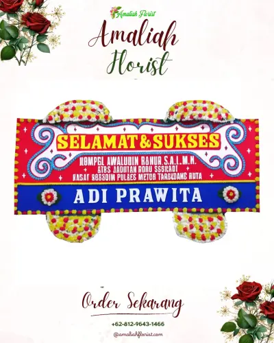 Karangan Bunga Ucapan Selamat di Leuwikoja